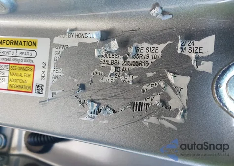 2025 Honda Cr-V Hybrid Sport-L from USA, damaged, VIN 5J6RS6H83SL001606